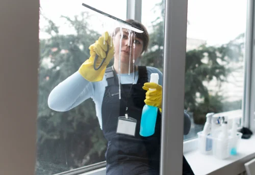 Nettoyage de vitres intérieures et extérieures à Travaillan